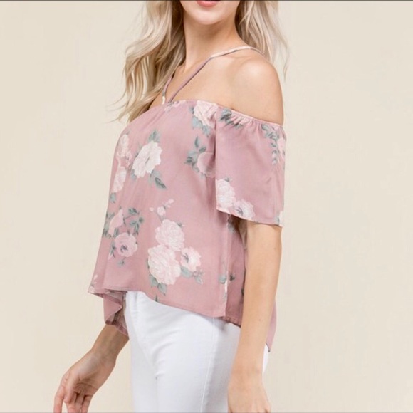 "Sparrow" Off The Shoulder Floral Top - Picture 2 of 4
